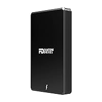 Fantom Drives Extreme 1TB External SSD - 2800MB/s, Thunderbolt 3 and 4, USB Type-C, Aluminum, 3D NAND TLC, TB3X-2300N1TB