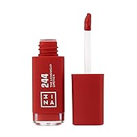 3INA The Longwear Lipstick 244 - Naturally Hydrating, Fast Drying - Shades That Stay All Day And Suit Every Skin Tone - Cruelty Free, Paraben Free, Vegan Cosmetics - Red Color - 0.22 Fl Oz