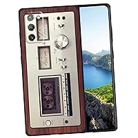 Compatible with Samsung Galaxy Note20 5G Tape Case,Vintage 80s 90s Music Cassette Tape Mix Tape Cool Graphic for Samsung Phone Case Men Women, Slim Flexible TPU Non-Slip Case for Samsung