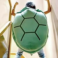 40 Inch Wearable Turtle Shell Pillows Weighted Stuffed Animal Costume Plush Toy Funny Dress Up, Gift for Kids Adults