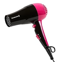 Remington Compact Styler - Small & Portable Hair Dryer - Ceramic Blow Dryer with 2 Heat/Speed Settings & Cool Shot Button for Smooth Finish - Travel Size Lightweight Handheld Dryer, 1875W