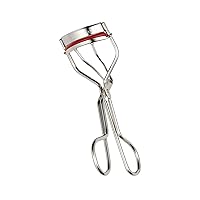 The Eyelash Curler: Easy use. Long-lasting curl of lashes effect. Wide opening. Stainless steel with two red lash cushions. Pro makeup artist tool for before & after mascara application