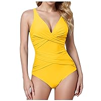 Sexy Swimsuit for Women Maternity Swimsuit Dress One Piece One Shoulder Swimsuits for Women Top