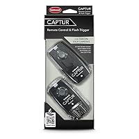 HL -CAPTUR N Captur Remote Camera/Flash Trigger, Transmitter/Receiver for Nikon, Black