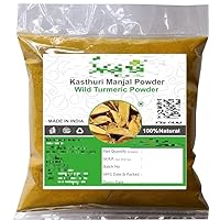 PUB Kasturi Manjal Powder, 100g Wild Turmeric Root Powder, Kasthuri Haldi, Kasturi Turmeric Powder, For Skin & Face Care, 100gm