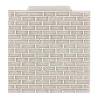 Rock Brick Wall Texture Fondant Molds Wood Grain Tree Bark Silicone Mold For Cake Decorating Cupcake Topper Candy Chocolate Gum Paste Polymer Clay Set Of 1