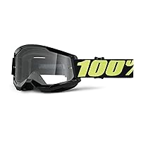 100% STRATA 2 Goggles - Sports Goggles for Motocross & Mountain Biking - Eyewear for Bike Riders - Motocross Goggles for Men