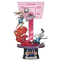 Beast Kingdom Space Jam: A New Legacy: Lola Bunny and Bugs Bunny DS-072 D-Stage Statue,Multicolor,6 inches