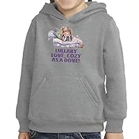 Lullaby Love Toddler Pullover Hoodie - Printed Sponge Fleece Hoodie - Cute Hoodie for Kids