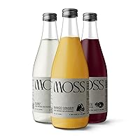 MOSS - Sea Moss Water - 13,000mg of Sea Moss in a Functional Beverage with Reverse Osmosis Water, Trace Minerals, and Electrolytes - Variety 4pk