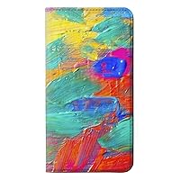 RW2942 Brush Stroke Painting PU Leather Flip Case Cover for iPhone 12, iPhone 12 Pro