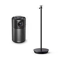 NEBULA Capsule, Smart Wi-Fi Mini Projector with Projector Lightweight and Adjustable 3-ft Floor Stand