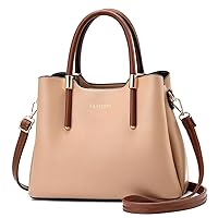 Fashion Handbags for Women PU Leather Satchel Bags Top Handle Crossbody Bags