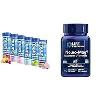 Nuun Sport Electrolyte Tablets Variety Pack and Life Extension Neuro-mag Magnesium L-threonate Brain Health Memory Capsules