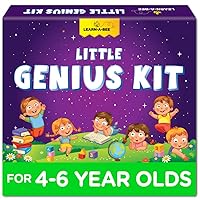 Toys for Kids Age 4-6| Gift for 4-6 Year Old Boys/Girls | Science Experiments |Spelling and World Atlas Book| Learning and Educational Toys & Games (1 Box Set)