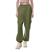 Women's Sweatpants Casual Baggy Trousers Workout Sports Joggers Pants with Pockets Waisted Pants, S-2XL