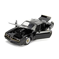 Jada Toys Fast & Furious 1:24 1977 Pontiac Firebird Die-cast Car, Toys for Kids and Adults, Black