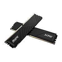 XPG GAMMIX D35 DDR4 3200MHz CL16 16GB (2x8GB) PC4-25600 RAM 288-Pins UDIMM Desktop Memory Kit Black Heatsink(AX4U32008G16A-DTBKD35)