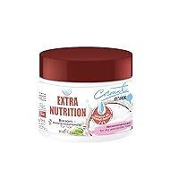 & Vitex Extra Nutrition Line Coconut Milk Extra Nourishing Hair Balm, 300 ml with Coconut Oil, Coconut Fruit Extract, Allantoin