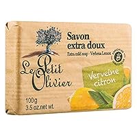 Extra Mild Soap - Verbena and Lemon for Unisex - 3.5 oz Soap