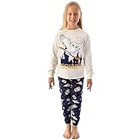 Harry Potter Pyjamas Girls Hedwig Long Sleeve T-Shirt & Fleece Trousers PJ Set