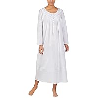 Eileen West Women's 5519842 100% Cotton Long Sleeve Ballet Nightgown