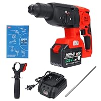 BigMe 110-240V 3 in 1 Cordless Brushless Hammer Drill Breaker Power Drill Hammer Tool - Battery 228V