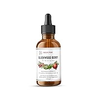 Blushwood Berry EBC-46 Maximum Strength Immune and Cell Support Tincture - Fruit and Seed Extract - Gentle, Oral, and Topical Alcohol-Free Glycerin Formula - All Ages - One 120ML Bottle