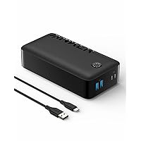 Anker Portable Charger, Power Bank, 40,000mAh 30W Battery Pack with USB-C High-Speed Charging, for MacBook, iPhone iPhone 15/15 Plus/15 Pro/15 Pro Max, iPhone14/13/12 Series, Samsung Galaxy, iPad