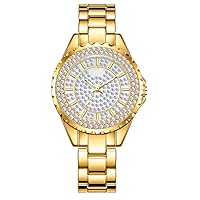 Women's Quartz Watch Luxury Women Rhinestone Fashion Wristwatch Casual Ladies Watches