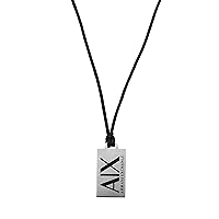 A｜X ARMANI EXCHANGE Men's Necklace, Pendant or Chain Necklace for Men