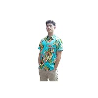 Mens Birds of Paradise S/S Kalani Aloha Shirt