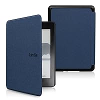 Magnetic Smart Cover for New Kindle 2021 Paperwhite 6.8Inch Case Kindle Paperwhite 11Th Gen Signature Edition and Kindle5 E-Reader Cover- Green, Navy