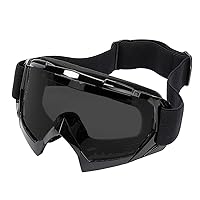 Motorcycle Goggles -Dirt Bike ATV Motocross Eyewear Anti-UV Adjustable MX Riding Offroad Protective Glasses Racing Combat Tactical Military Goggles for Men Women Youth Adult