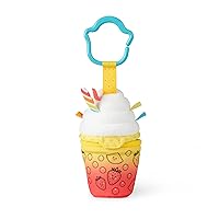 Melissa & Doug Multi-Sensory Bubble Tea Take-Along Clip-On Infant Toy | Sensory Toy for Infants | Developmental Toy for Toddlers | 0+ | Gift for Baby Boys or Baby Girls