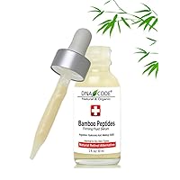 DNA Code®- Alternative to Retinol-Bamboo Peptides Firming Fluid Serum + CoQ10, Argireline, Hyaluronic Acid +Matrixyl 3000