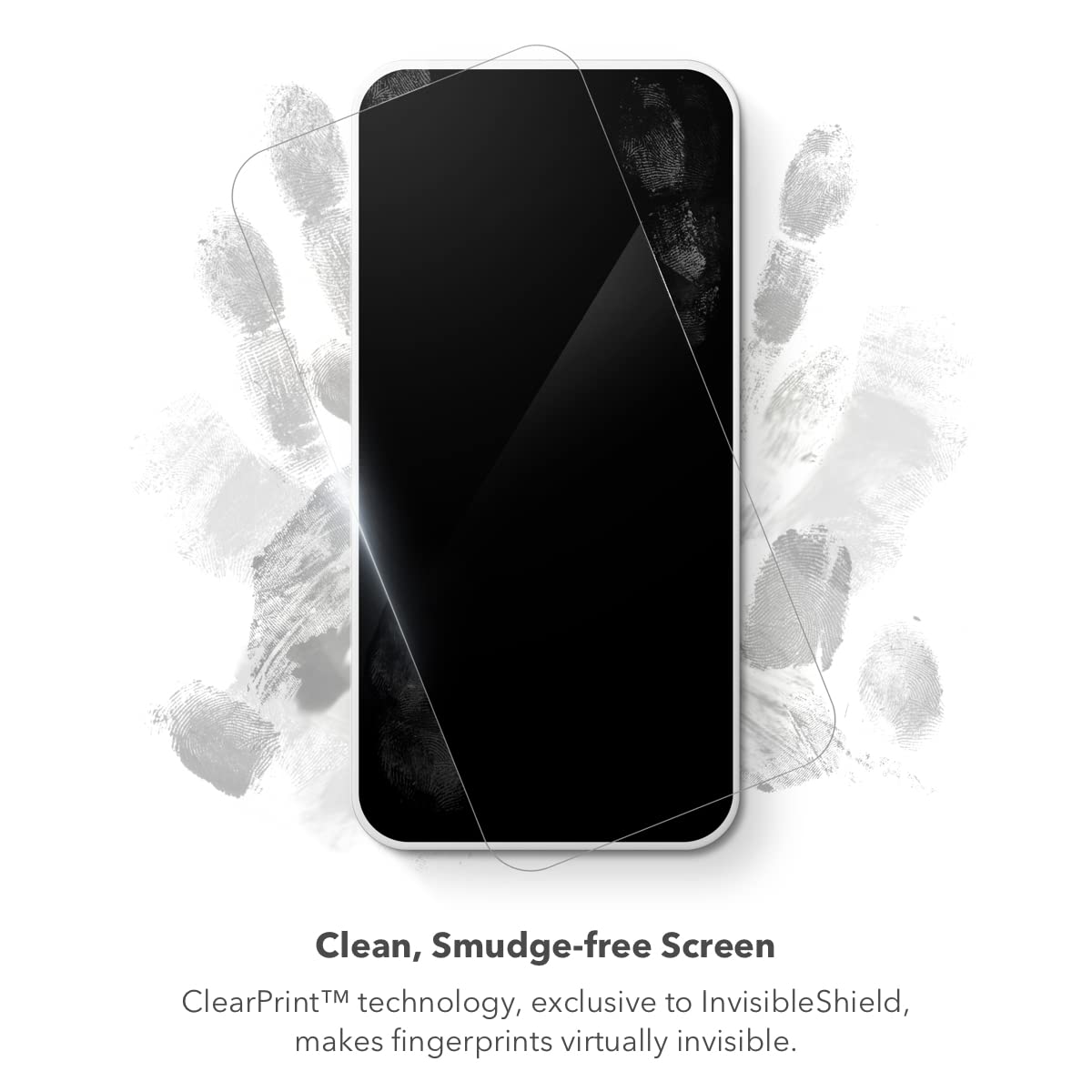 ZAGG InvisibleShield Glass Elite Samsung Galaxy A15 5G Screen Protector - 5X Stronger Ultra-Strong Tempered Glass, Made with Recycled Glass, ClearPrint Technology, Smudge-Resistant