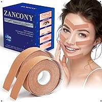 Anti-Wrinkle Tape Facial Myofascial Lift-Smoothes Wrinkles Suits for All Parts of The Face and Neck - Forehead Fines Nasolabial Folds Crow's Feet Necklines