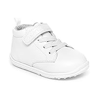 Carter's Every Step Boy's Charley First Walker Shoe, White, 5.5 Toddler