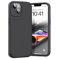 TEAM LUXURY for iPhone 14 Case/iPhone 13 Case, [UNIQ Series] Hybrid Shockproof Defender, Premium Protective Phone Case for iPhone 14/13, (Black)
