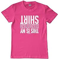Threadrock Big Girls' This is My Handstand Shirt Youth T-Shirt