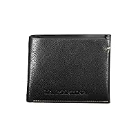 La Martina Sleek Black Leather Wallet for the Modern Men's Man