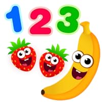 Funny Food Number Games! Toddler learning games for 2-5 year olds: multiplication games free, counting apps for kids, numbers game for kids! Prek learning games free in best preschool learning apps!