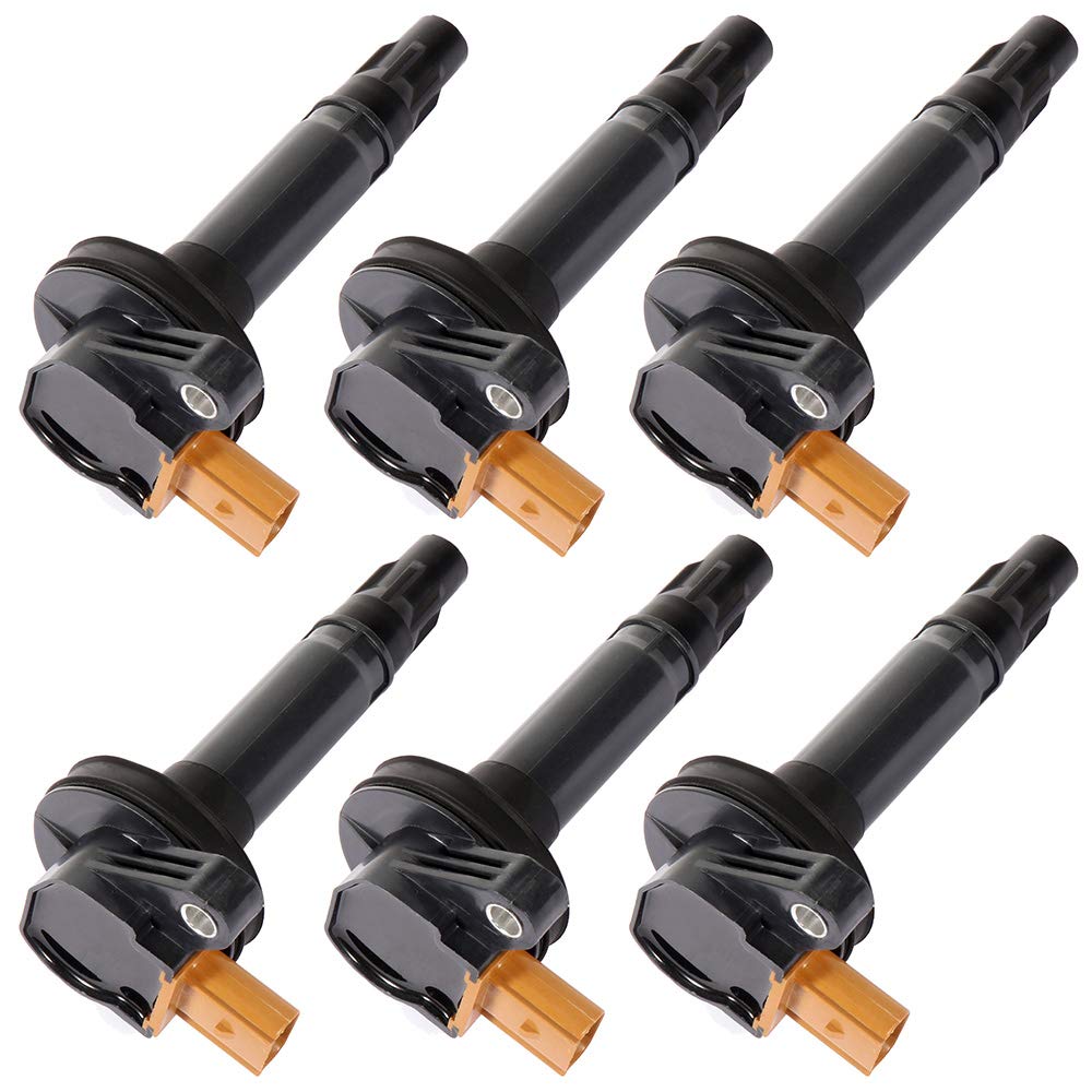 AINTIER 6pcs Ignition Coils Automotive Replacement for Ford Explorer/ for F150 / Flex/Police Interceptor/Taurus for Lincoln MKT 2011-2015 Equivalen...