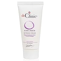 Collagen Intense Cream | Anti Aging Face Moisturizer for Youthful Healthy Revitalizing Skin Care Facial Treatment | Cell Renewal Tightening Firming Cream Smooth Wrinkles Fine Lines 1.69fl.Oz