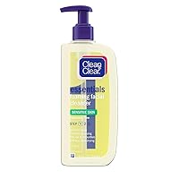 Clean & Clear Essentials Foaming Facial Cleanser for Sensitive Skin, Oil-Free Daily Face Wash to Remove Dirt, Oil & Makeup, 8 fl. oz