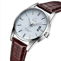 Ainiyo Casual Quartz Wrist Sport Steel Men's Watch Stainless Steel Trendy Men's Watch Folding Luxury Watch Men's Gifts for Valentine's Day