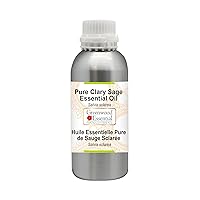 Pure Clary Sage Essential Oil (Salvia sclarea) Steam Distilled 630ml (21 oz)