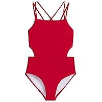 Kanu Surf Girls Beach Girl Sport Cut-Out one Piece Swimsuit