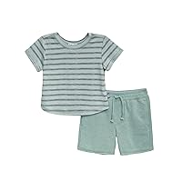 Splendid baby-boys Santa Barbara Stripe Short Sleeve Set